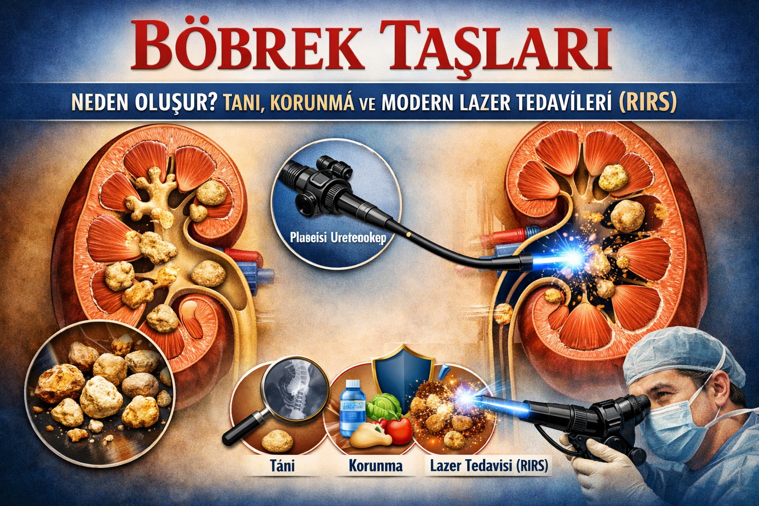 böbrek taşı neden oluşur ?
