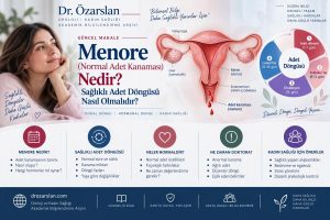 Menore (Normal Adet Kanaması) Nedir? Sağlıklı Adet Döngüsü Nasıl Olmalıdır?