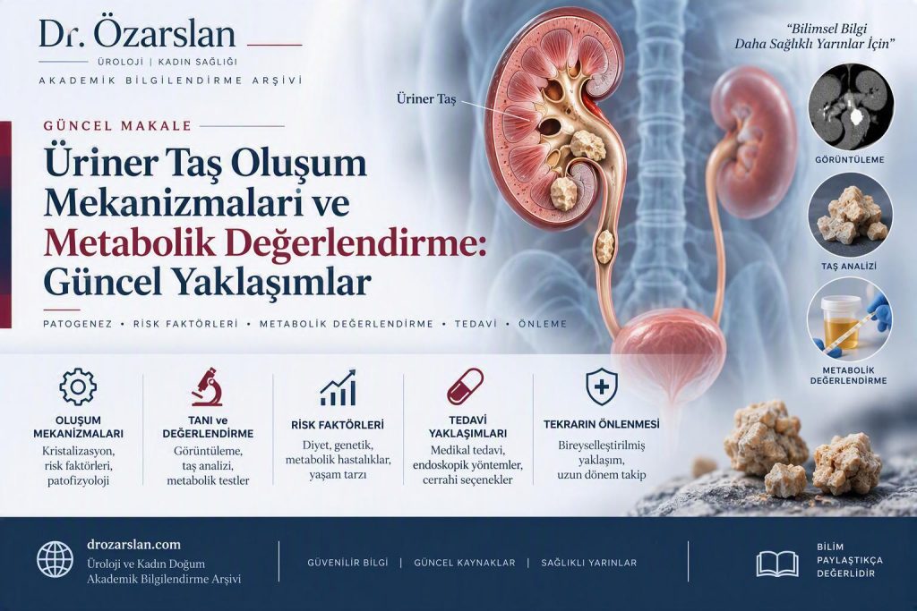 Üriner Taş Oluşum Mekanizmaları ve Metabolik Değerlendirme: Güncel Yaklaşımlar