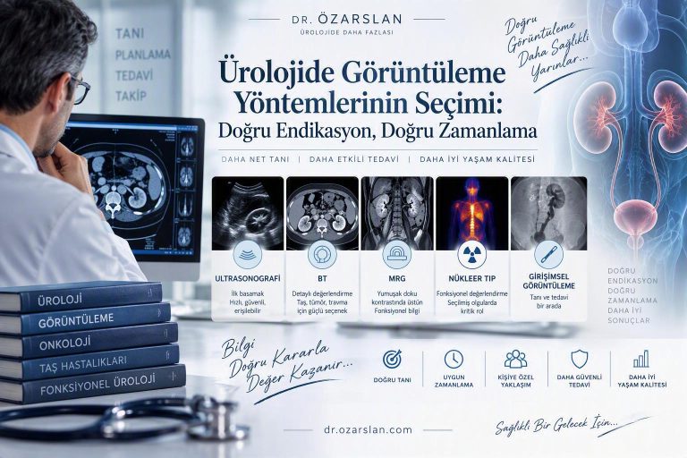 Ürolojide Görüntüleme Yöntemlerinin Seçimi: Doğru Endikasyon, Doğru Zamanlama