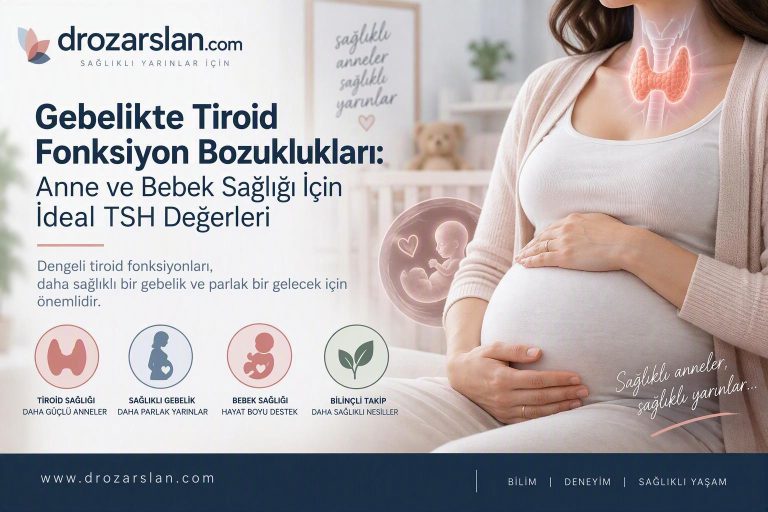 Gebelikte Tiroid Fonksiyon Bozuklukları: Anne ve Bebek Sağlığı İçin İdeal TSH Değerleri